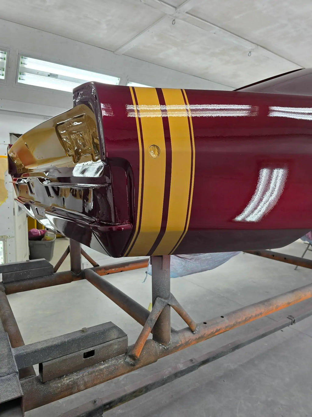 Tamco Paint Radiant Cranberry on 1968 Dodge Charger