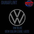 Tamco Paint Volksawagen VW Blue Code L633 OEM DuraFlint Series Single Stage