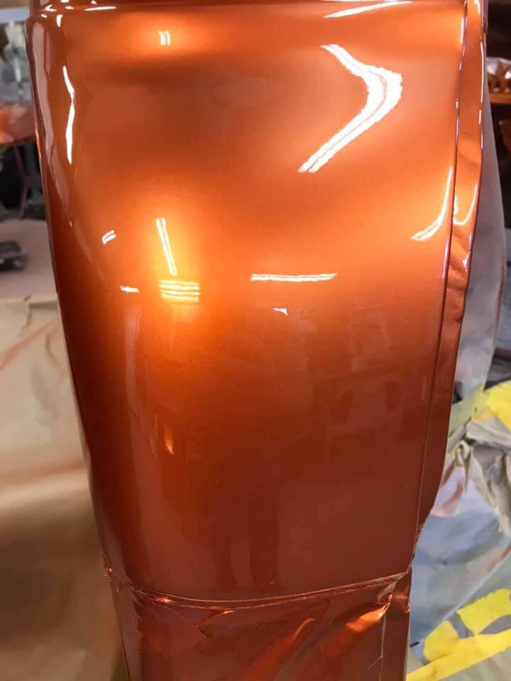 Dirtbag Brown painted panels