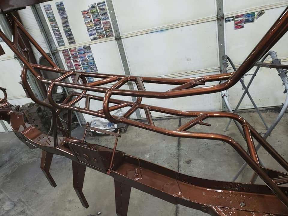 Dirtbag Brown bobber frame