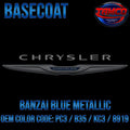 Bazanzai Blue OEM Basecoat