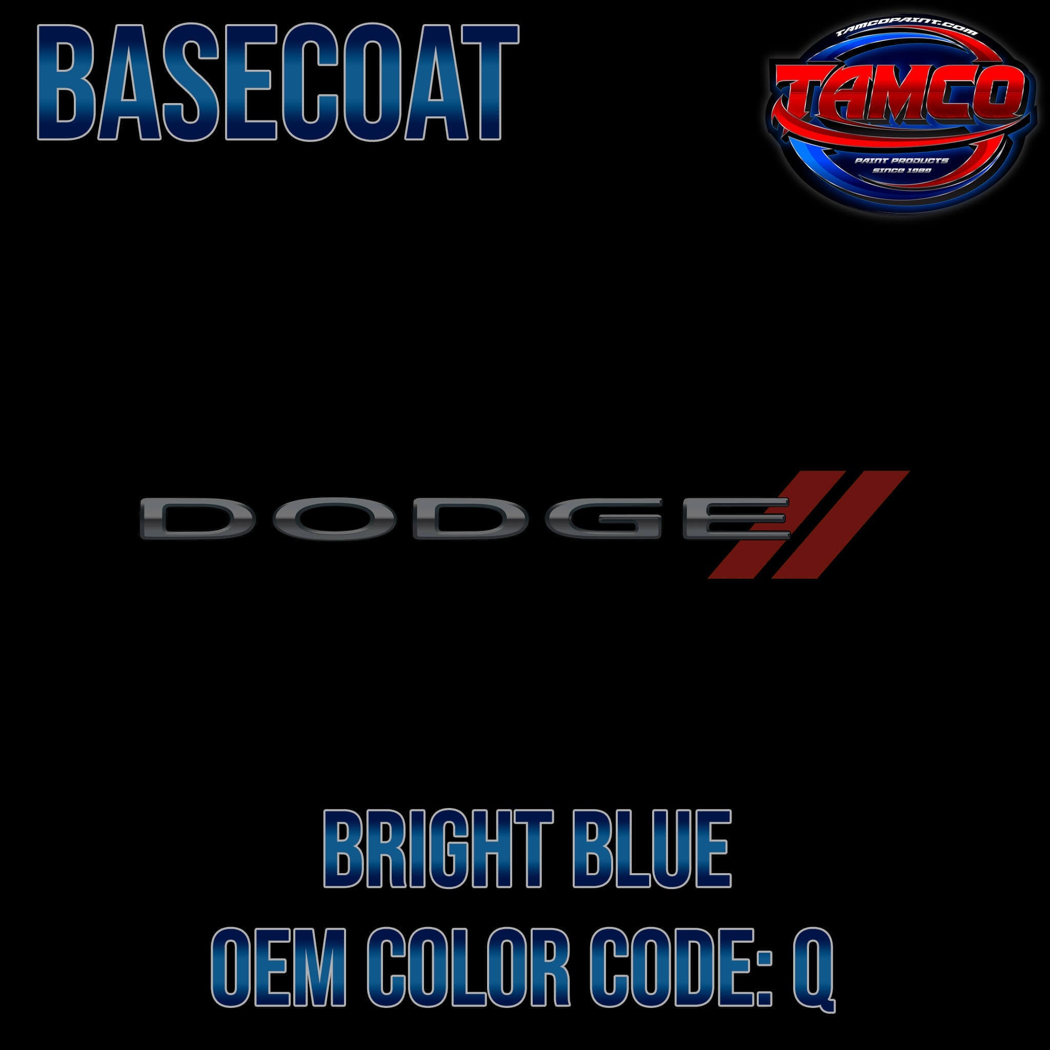Bright Blue OEM Basecoat