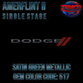 Dodge Code 517 Satin Green Metallic OEM Amerflint II Series Single Stage