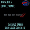 Tamco Paint Dodge Emerald Green  Code 516  OEM AG Series Single Stage