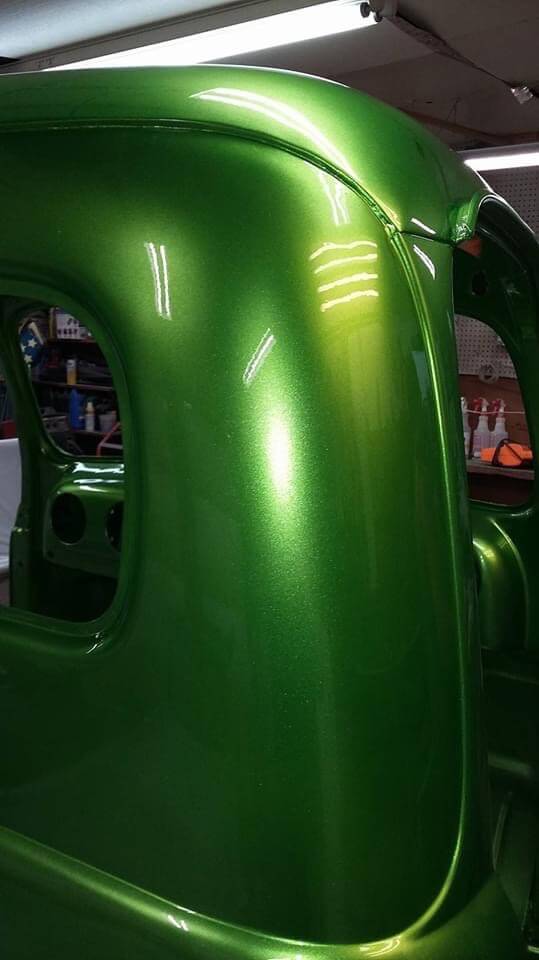 Tamco Paint Drag N Green Metallic on 1951 Ford F1 Pickup Truck