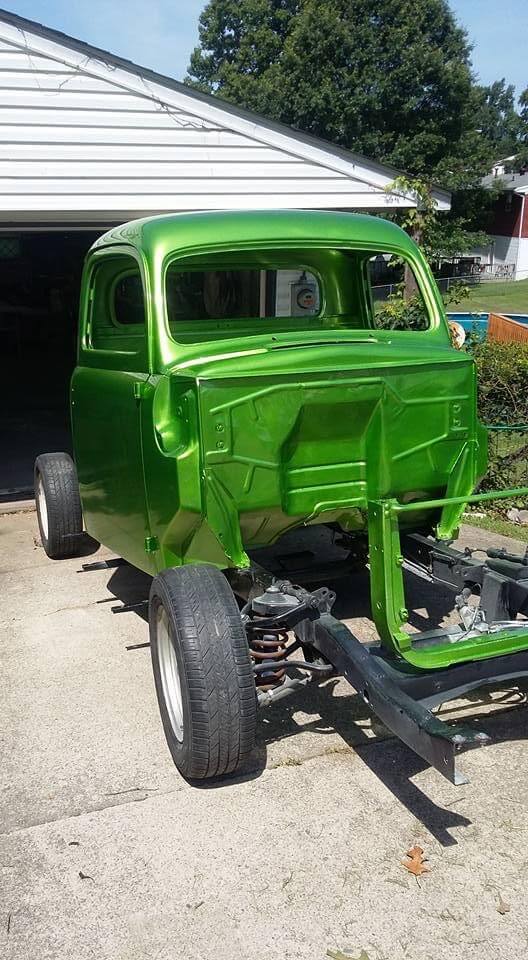 Tamco Paint Drag N Green Metallic on 1940 Ford