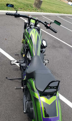 Tamco Paint Drag N Green Metallic on 2019 Honda Fury