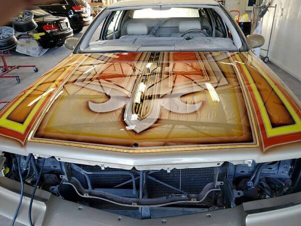 Tamco Paint Drag N Green Metallic on Customized 1985 Chevrolet Caprice
