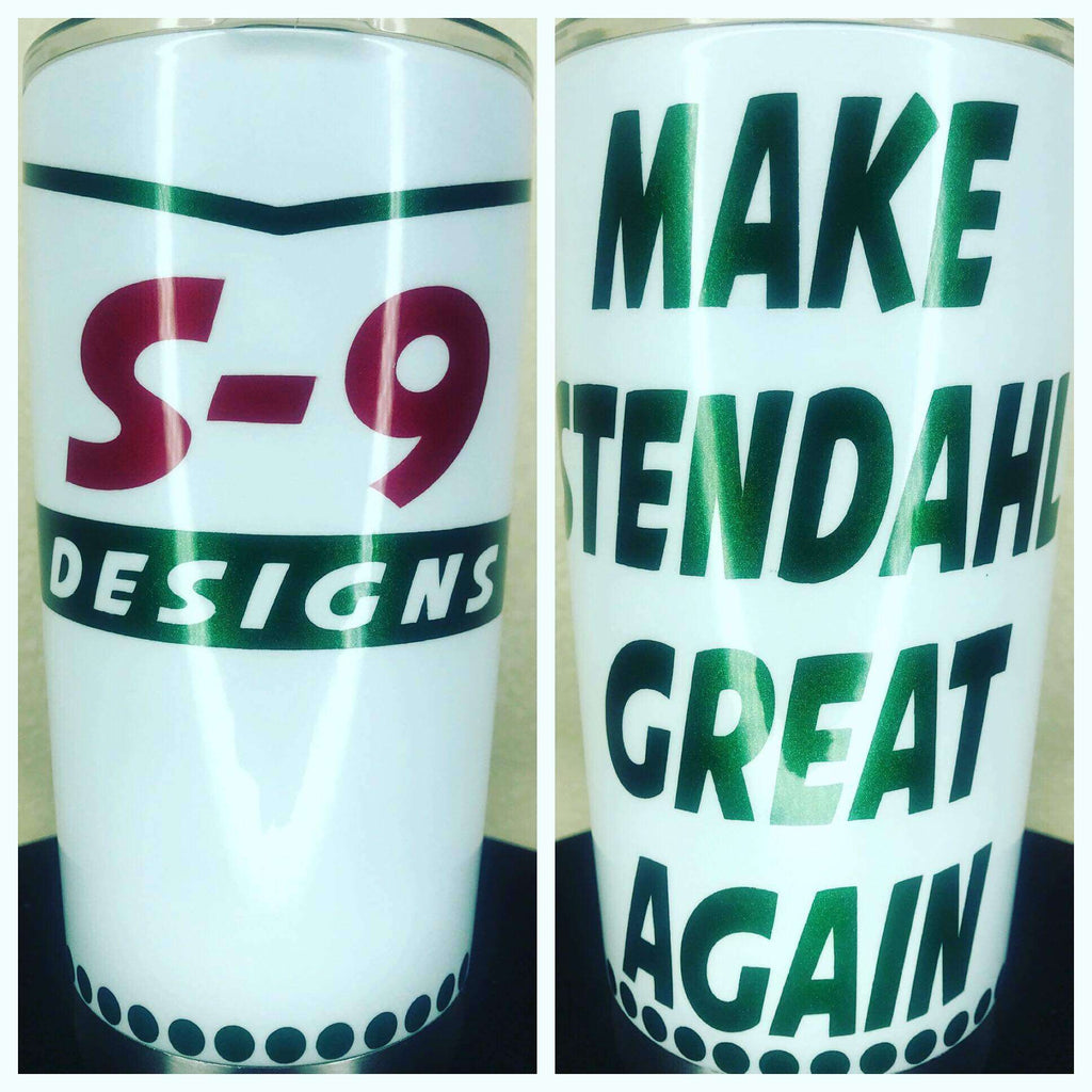 Tamco Paint Drag N Green Metallic on Tumbler