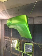 Tamco Paint Drag N Green Metallic on Car Part