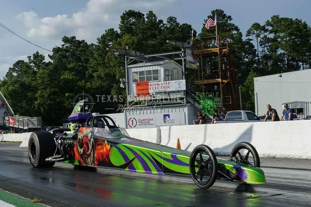 Tamco Paint Drag N Green Metallic on Dragster Car