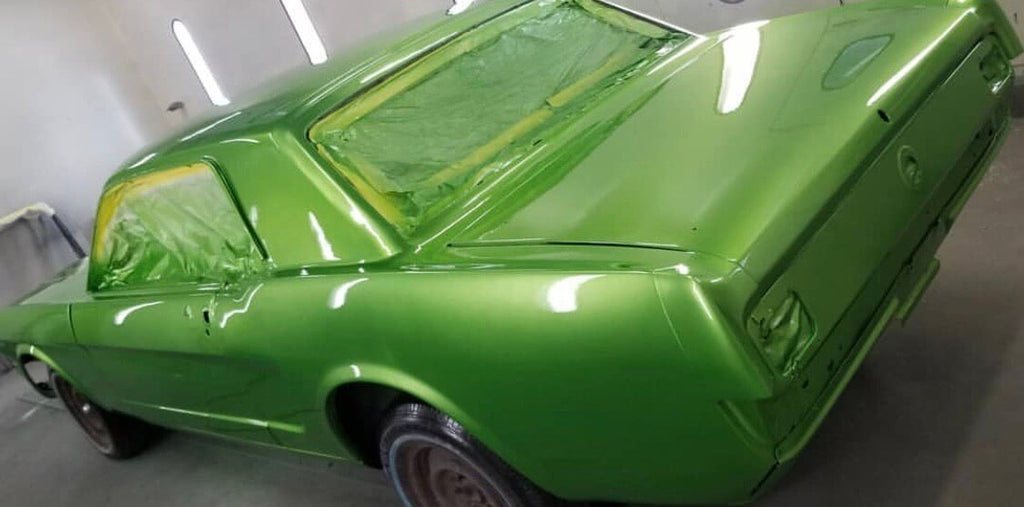 Tamco Paint Drag N Green Metallic on 1963 Impala