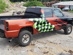 Tamco Paint Drag N Green Metallic on GMC Sierra