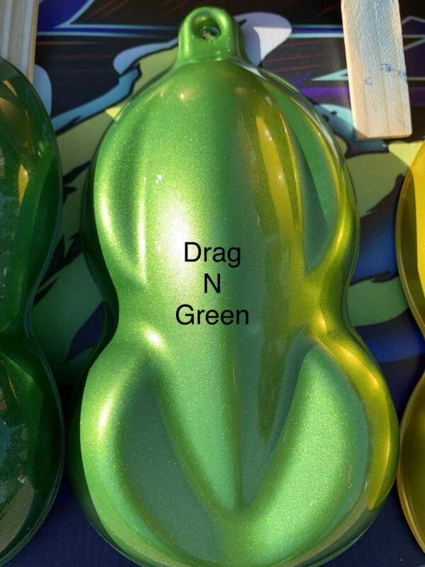 Tamco Paint Drag N Green Metallic on Speed Shape