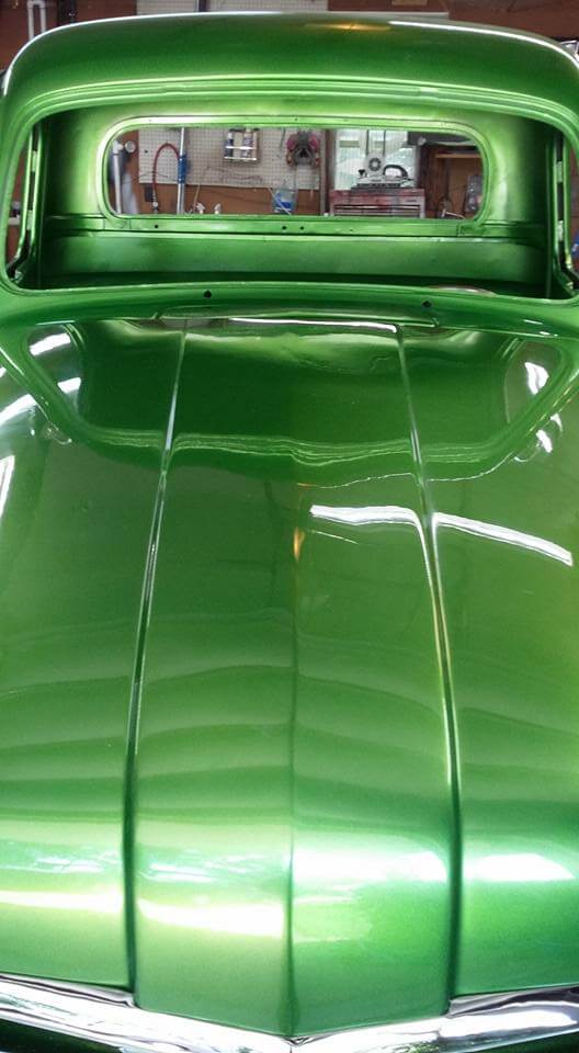 Tamco Paint Drag N Green Metallic on 1951 Ford F1 Pickup Truck