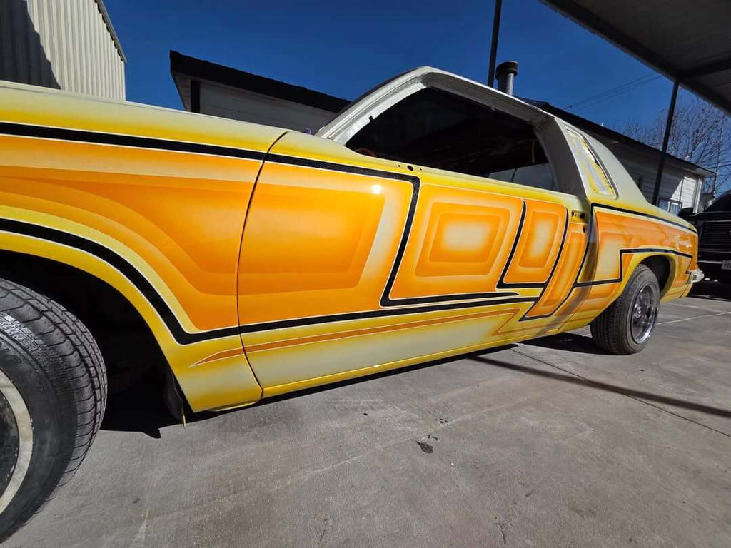 Tamco Paint Egyptian Gold on Oldsmobile Cutlass Supreme