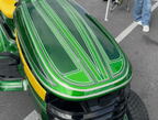 Tamco Paint Emerald City Candy Concentrate in John Deere Lawn Mower