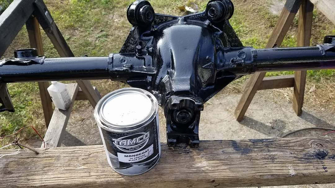 Tamco Paint Car Parts Monocoat 1K Coating Black