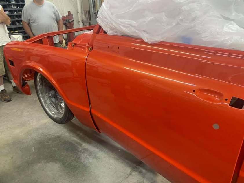 Inferno Orange OEM Basecoat GM Inferno