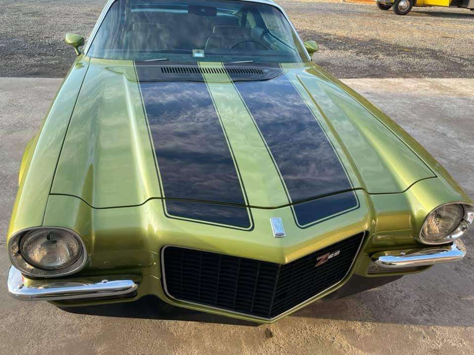 Citrus Green OEM Basecoat Second Generation Chevrolet Camaro