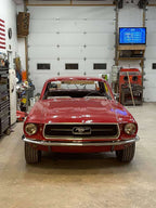 Candy Apple Red 1967 Ford Mustang