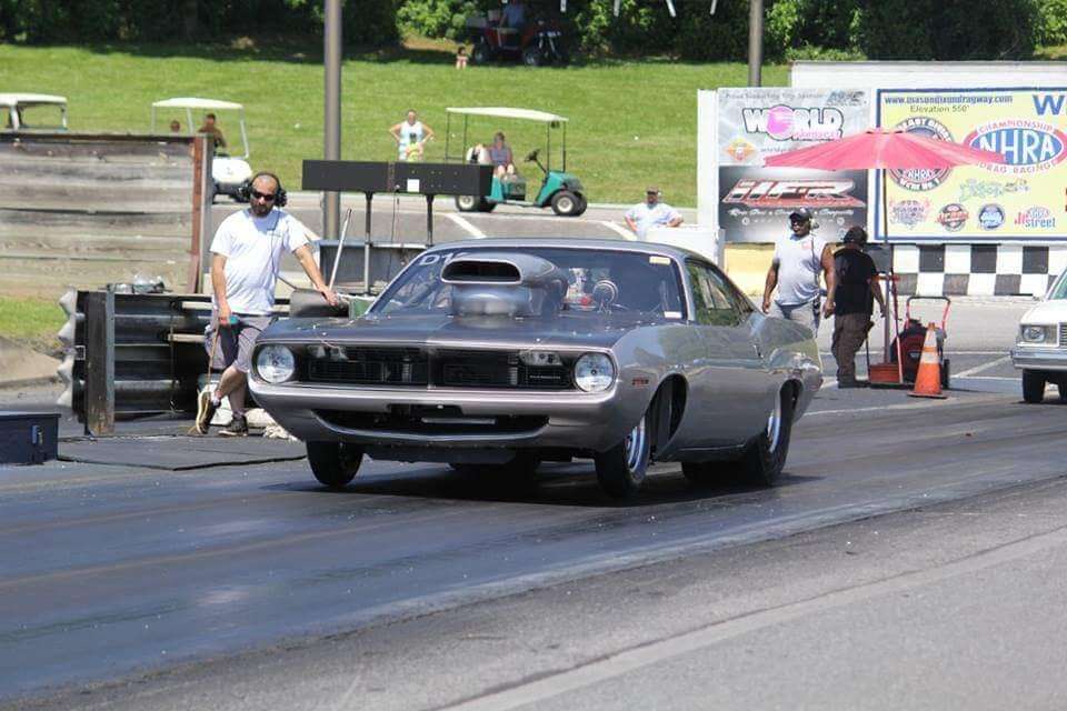Billet Silver Metallic Plymouth Barracuda