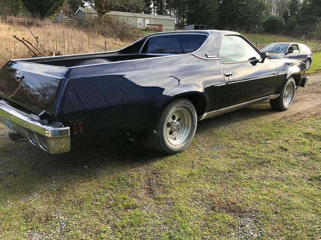 Antimatter Blue 1976 Chevrolet El Camino 