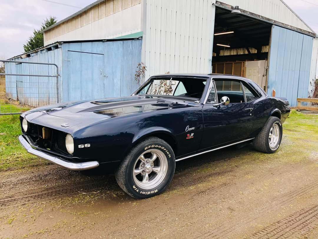 Antimatter Blue 1967 Chevrolet Camaro