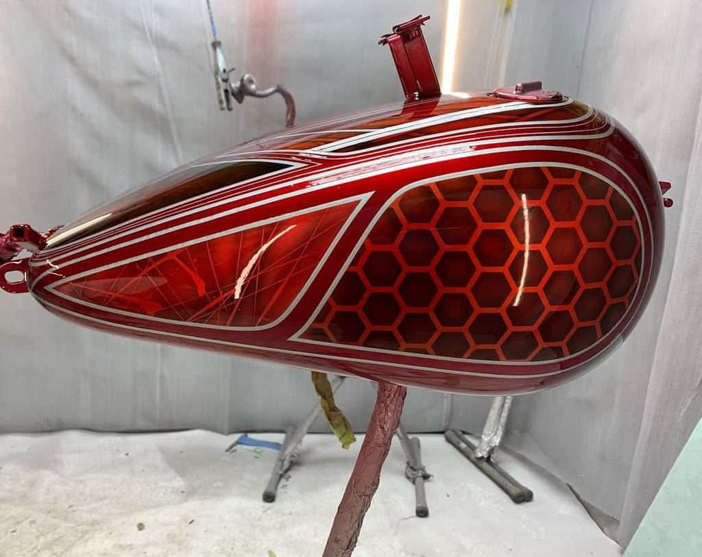 Tamco Paint Motorcycle Parts OG Red