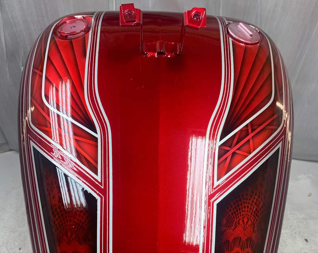 Tamco Paint Motorcycle Parts OG Red