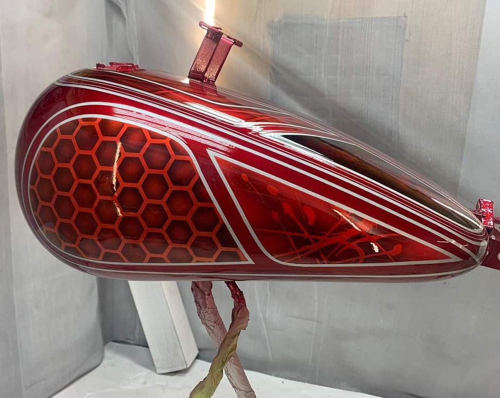 Tamco Paint Motorcycle Parts OG Red