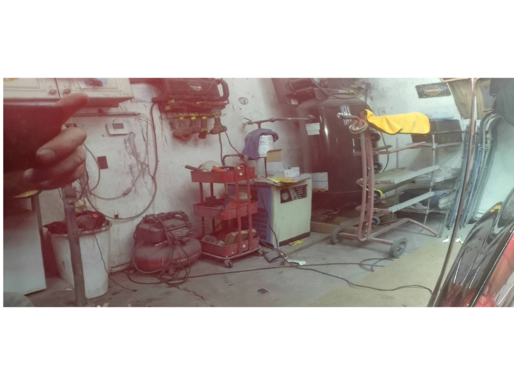 Tamco Paint Finishing Polish on Car Part
