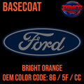 Tamco Paint OEM Factory Color Basecoat Bright Orange Code 8G 5F CC