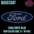 Tamco Paint Ford Chalfonte Blue  OEM CODE: K / M1452 Basecoat