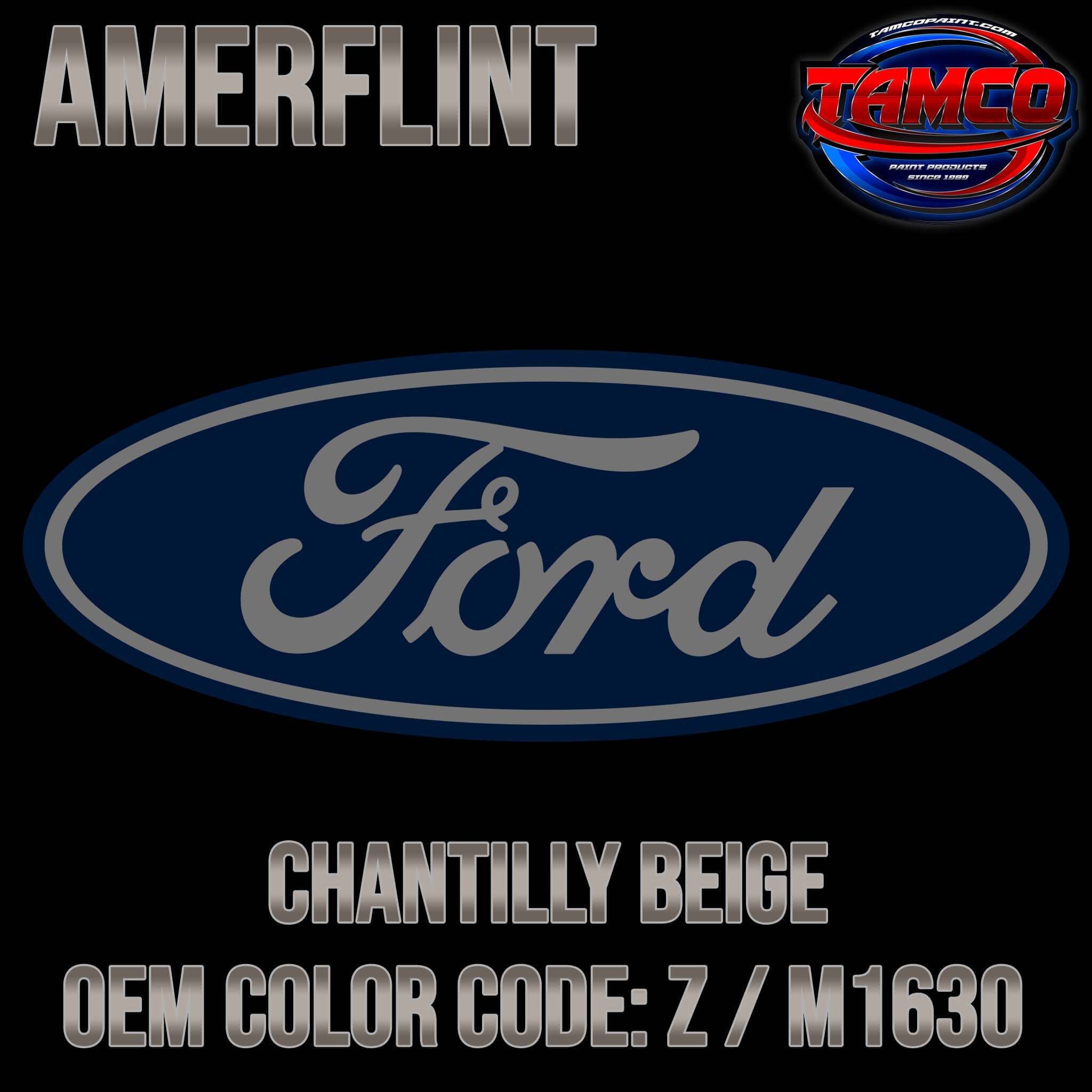 Ford Chantilly Beige  OEM Amerflint II Series Single Stage