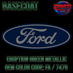 Ford Eruption Green Metallic Basecoat