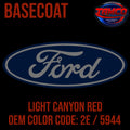 Light  Canyon Red OEM Basecoat