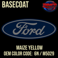Tamco Paint Ford Maize Yellow OEM Color Code: 6N / M5029 Basecoat