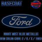 Night Mist Blue Metallic OEM Basecoat