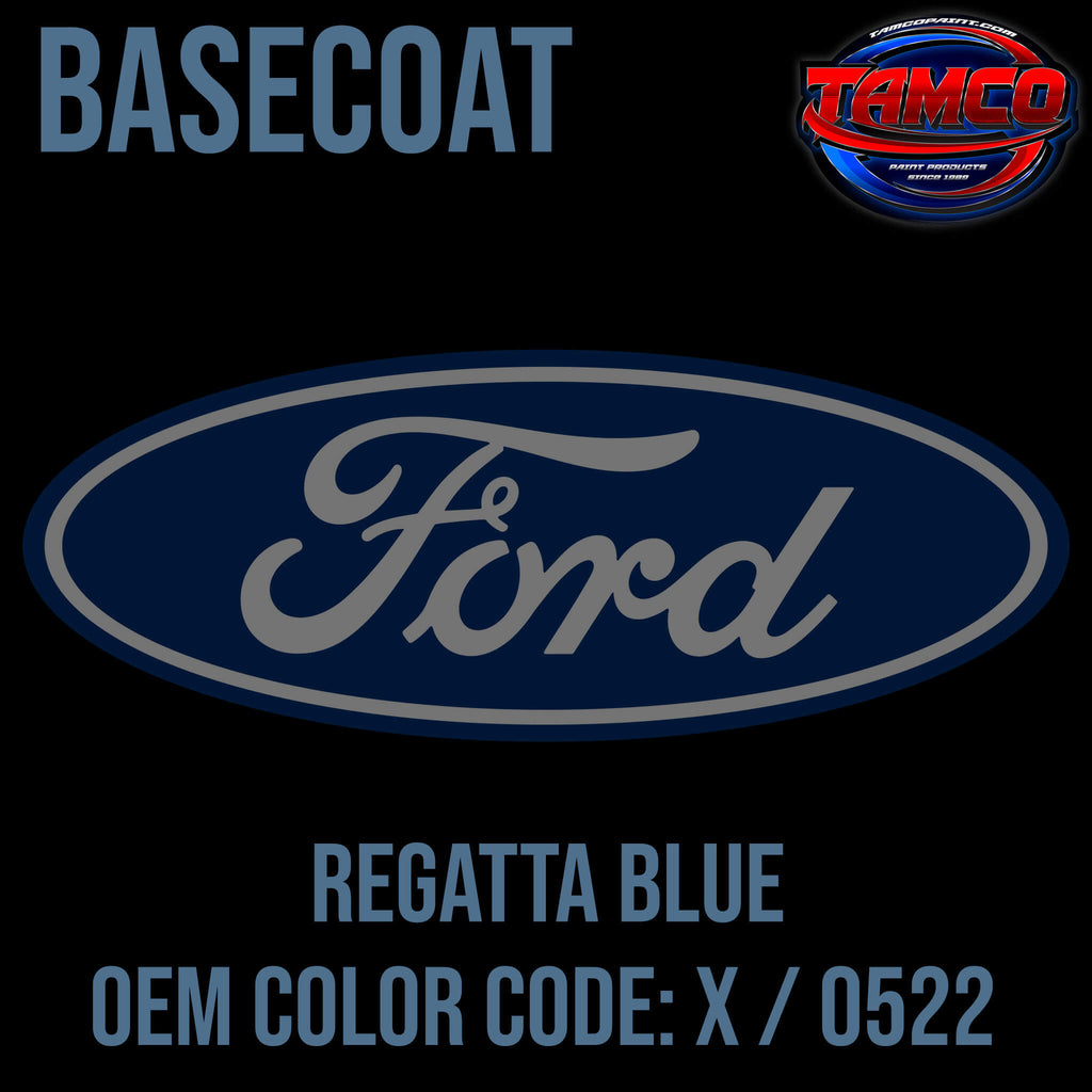 Ford Regatta Blue OEM Basecoat