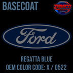Ford Regatta Blue OEM Basecoat