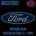 Ford Sapphire Blue OEM Basecoat