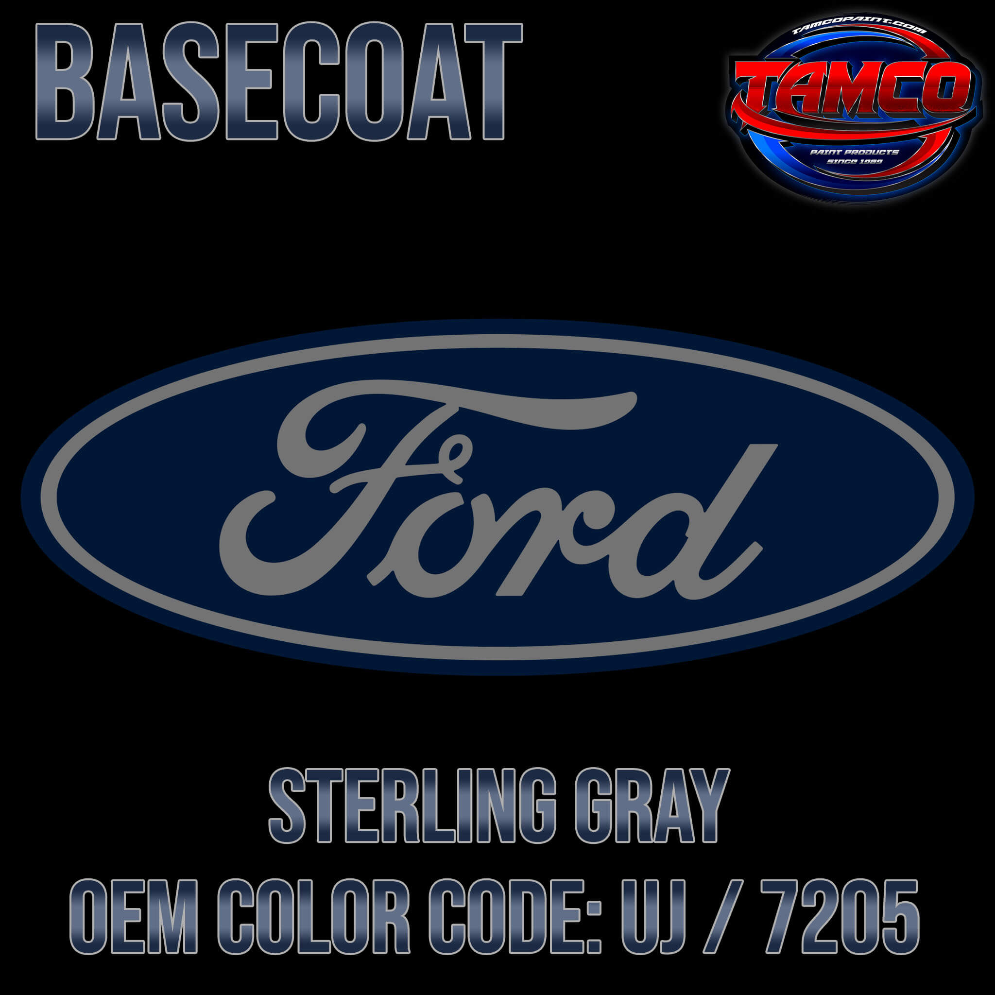 STERLING GRAY OEM BASECOAT