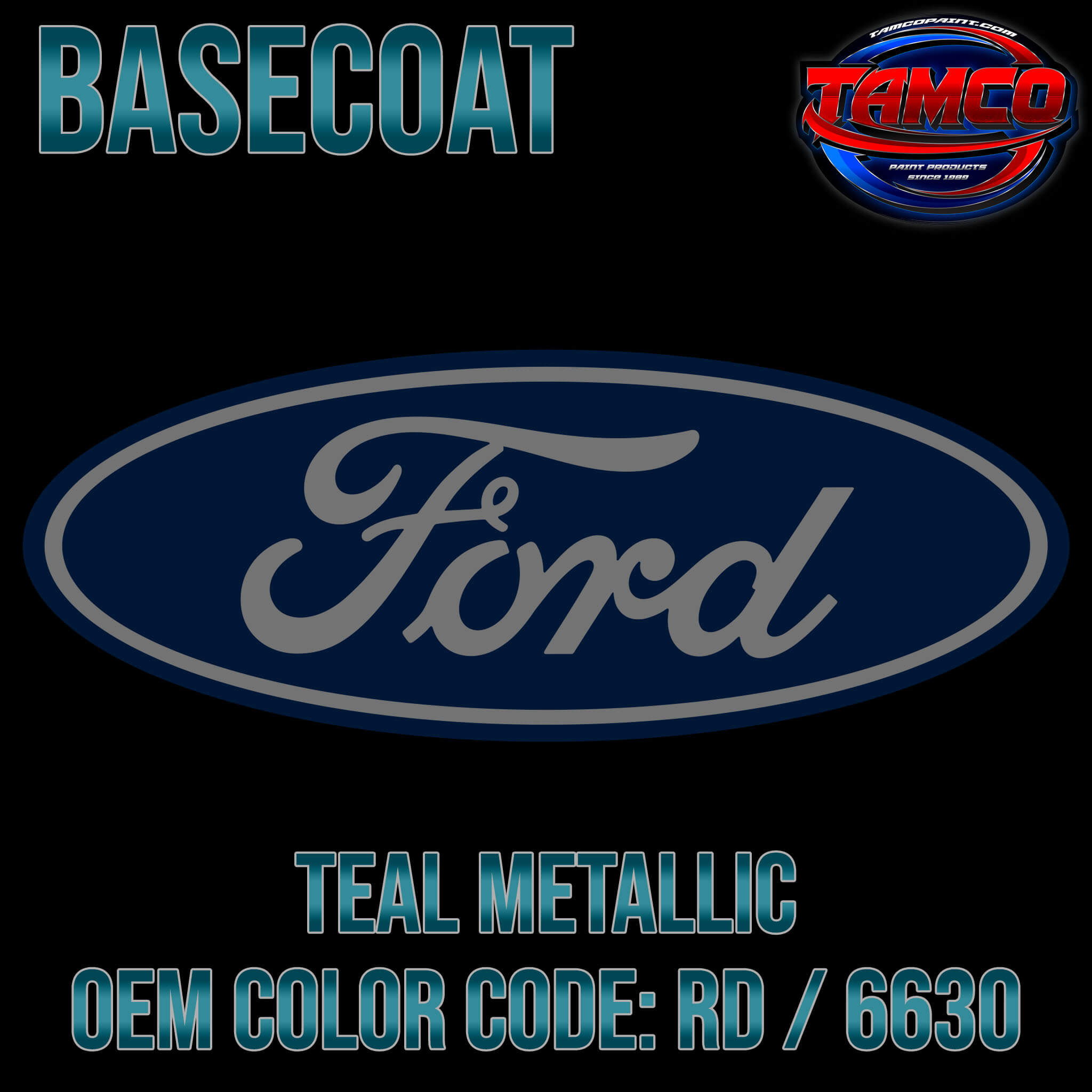 TEAL METALLIC OEM BASECOAT