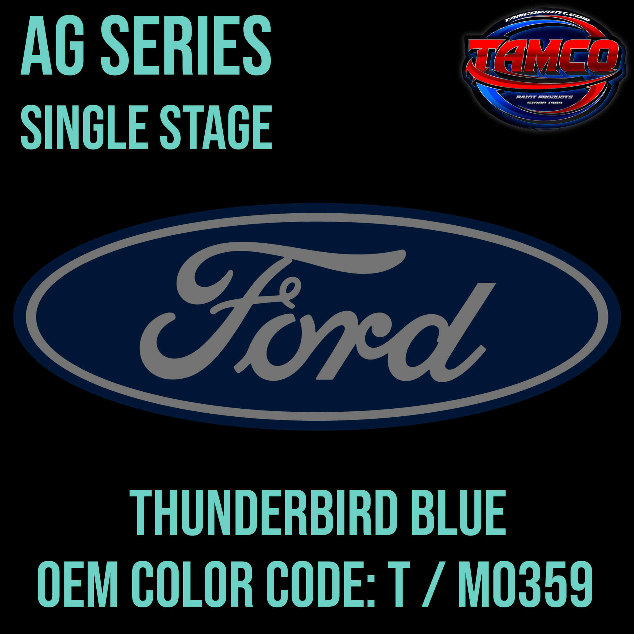 FORD THUNDERBIRD BLUE
