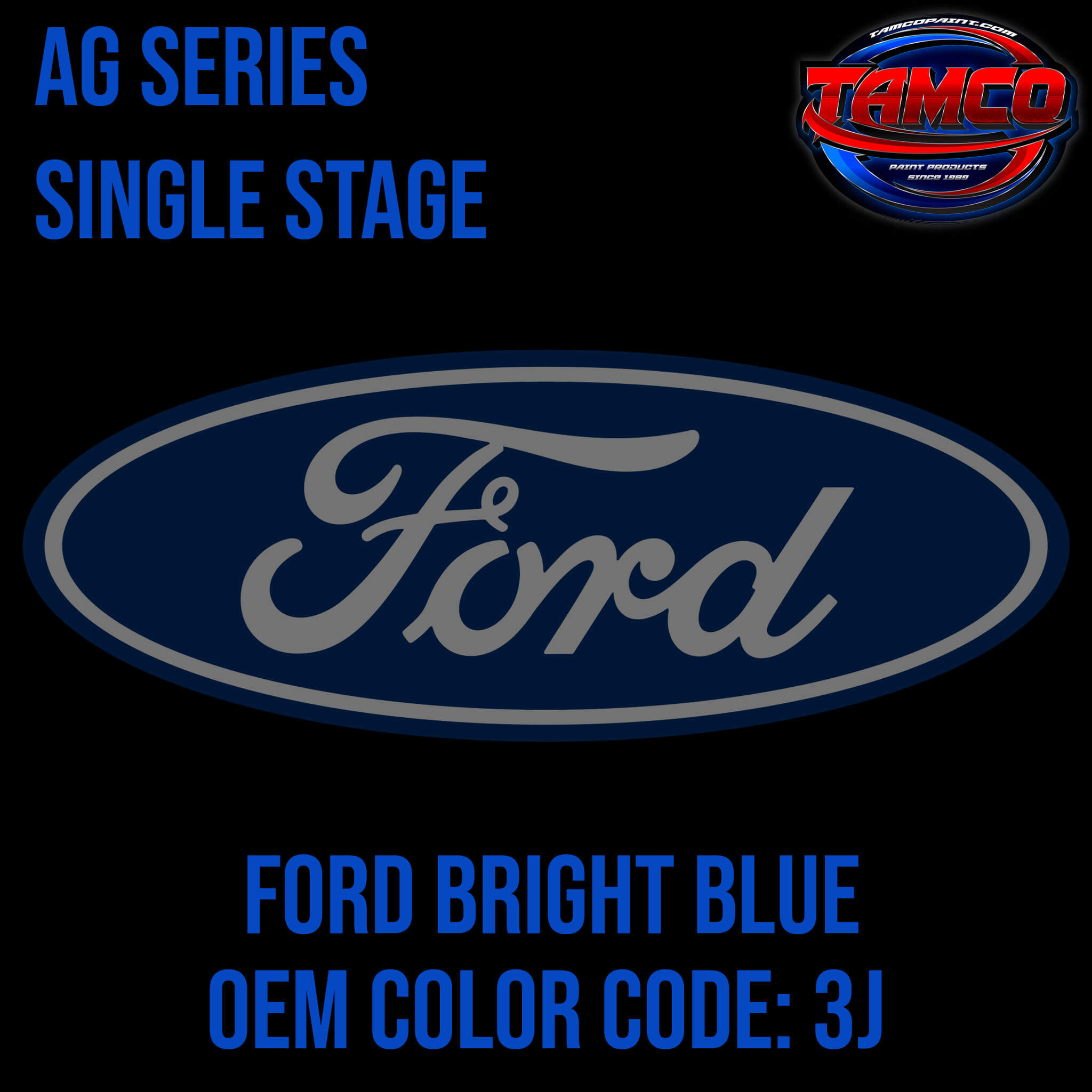 Ford Bright Blue 