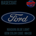 Tamco Paint Ford Niagara Blue LightCode IM438 OEM Basecoat