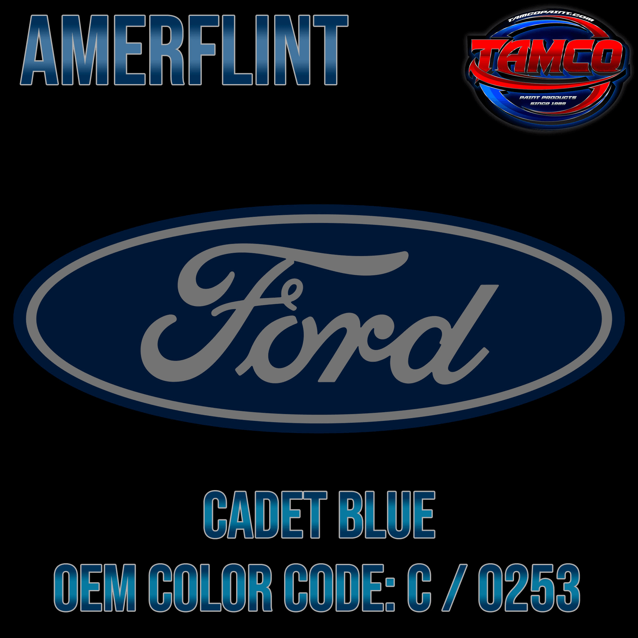 Ford Cadet Blue 