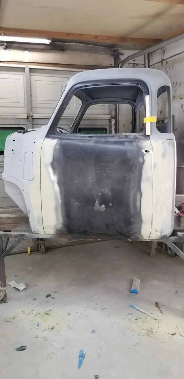 Tamco Paint Ford Avalanche Gray on 1950 Ford Pickup Truck