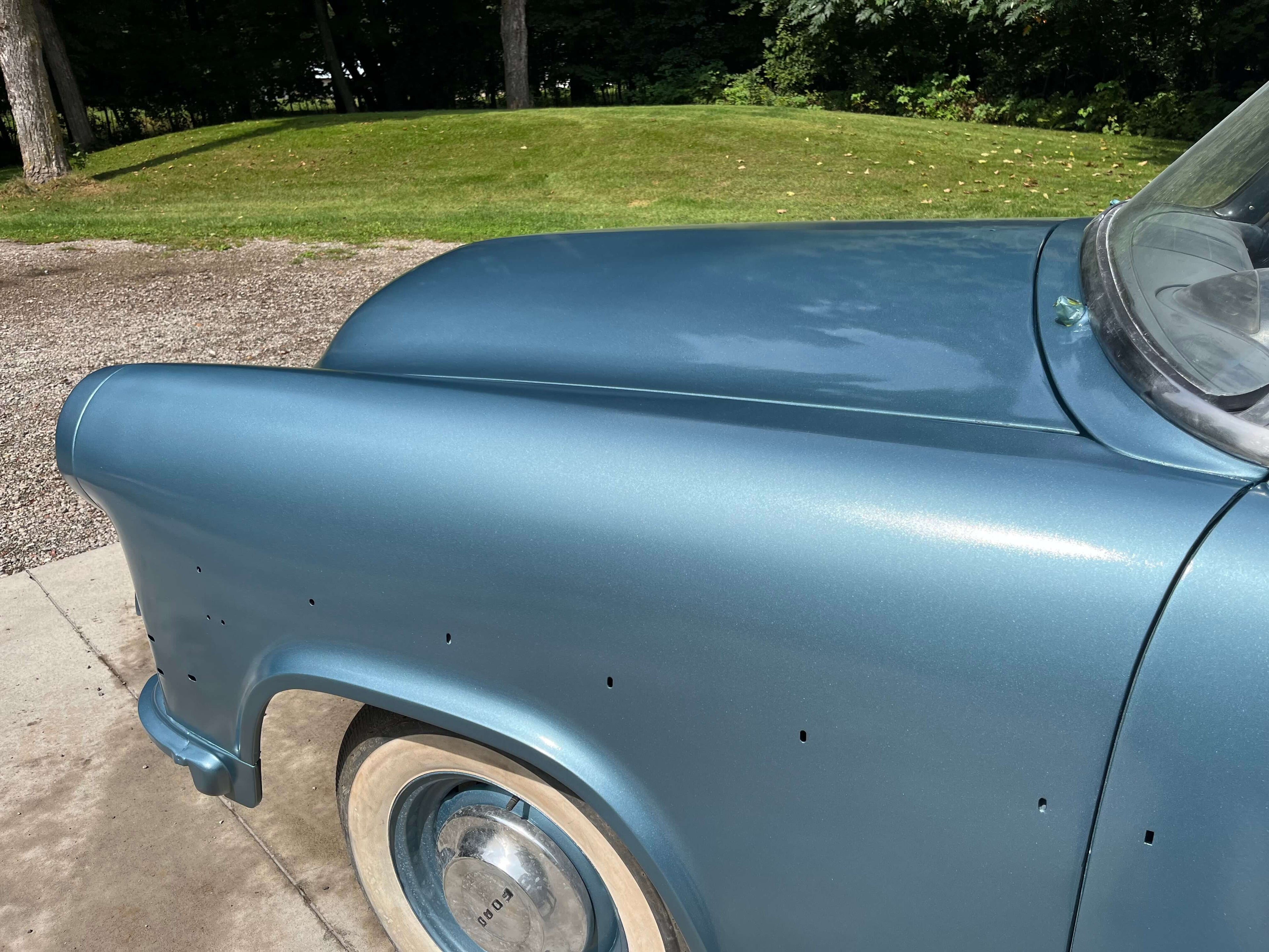 Tamco Paint Ford Cadet Blue on 1954 Ford Customline